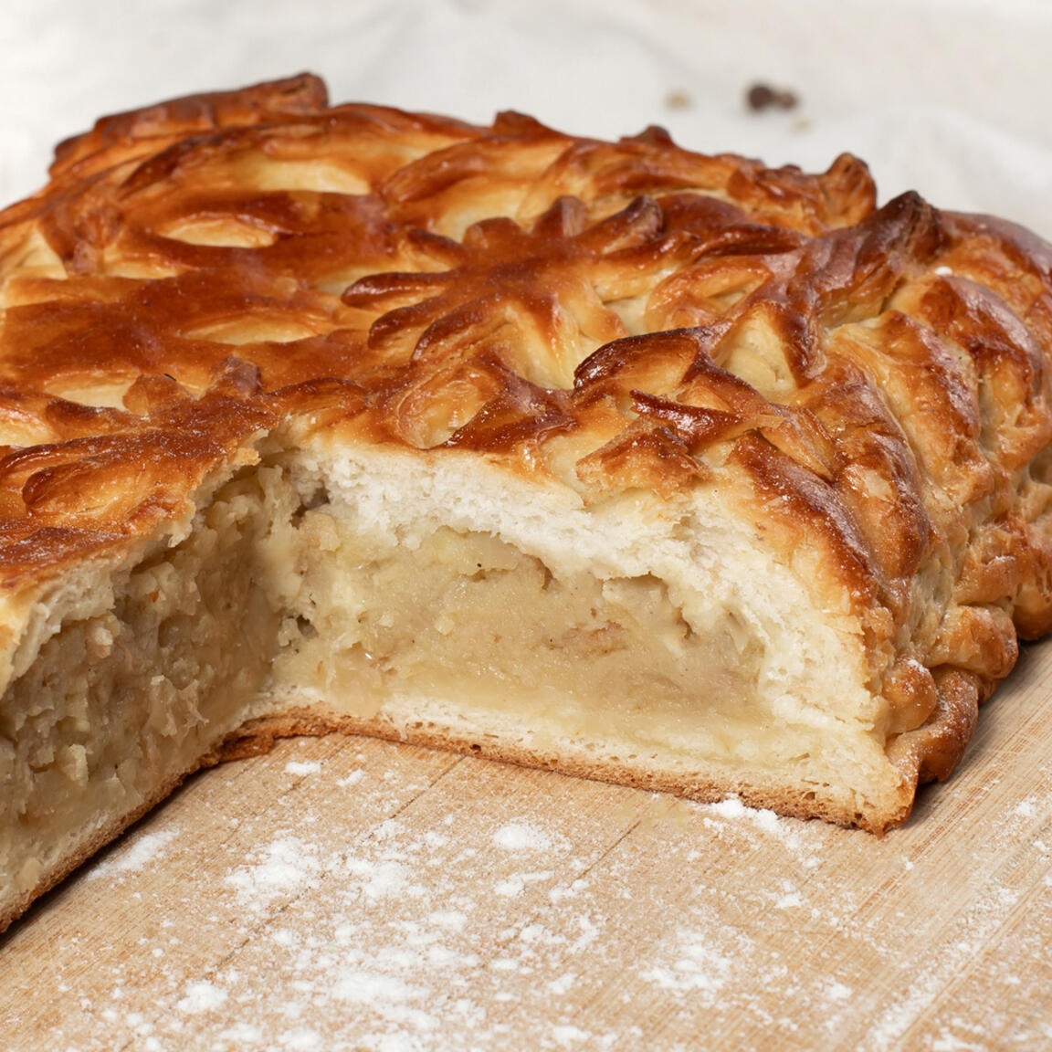 Дрожжевой пирог с капустой – кулинарный рецепт