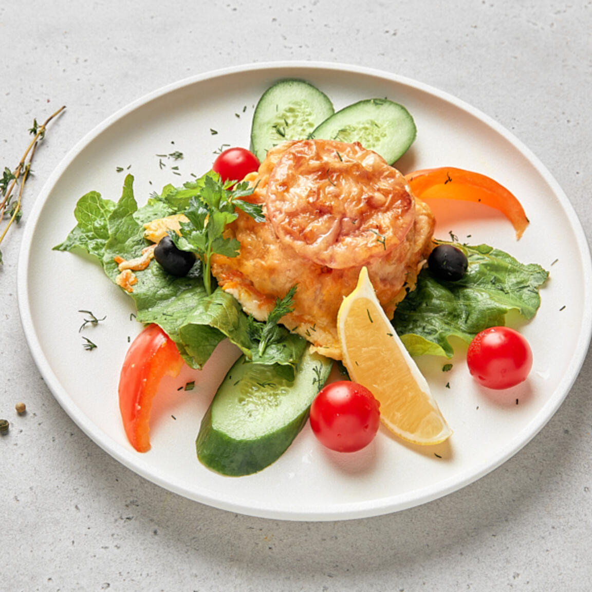 Треска запеченная по- деревенски