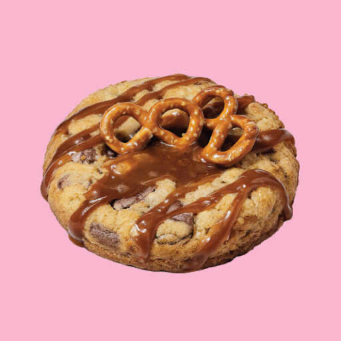 Крендельки с карамелью