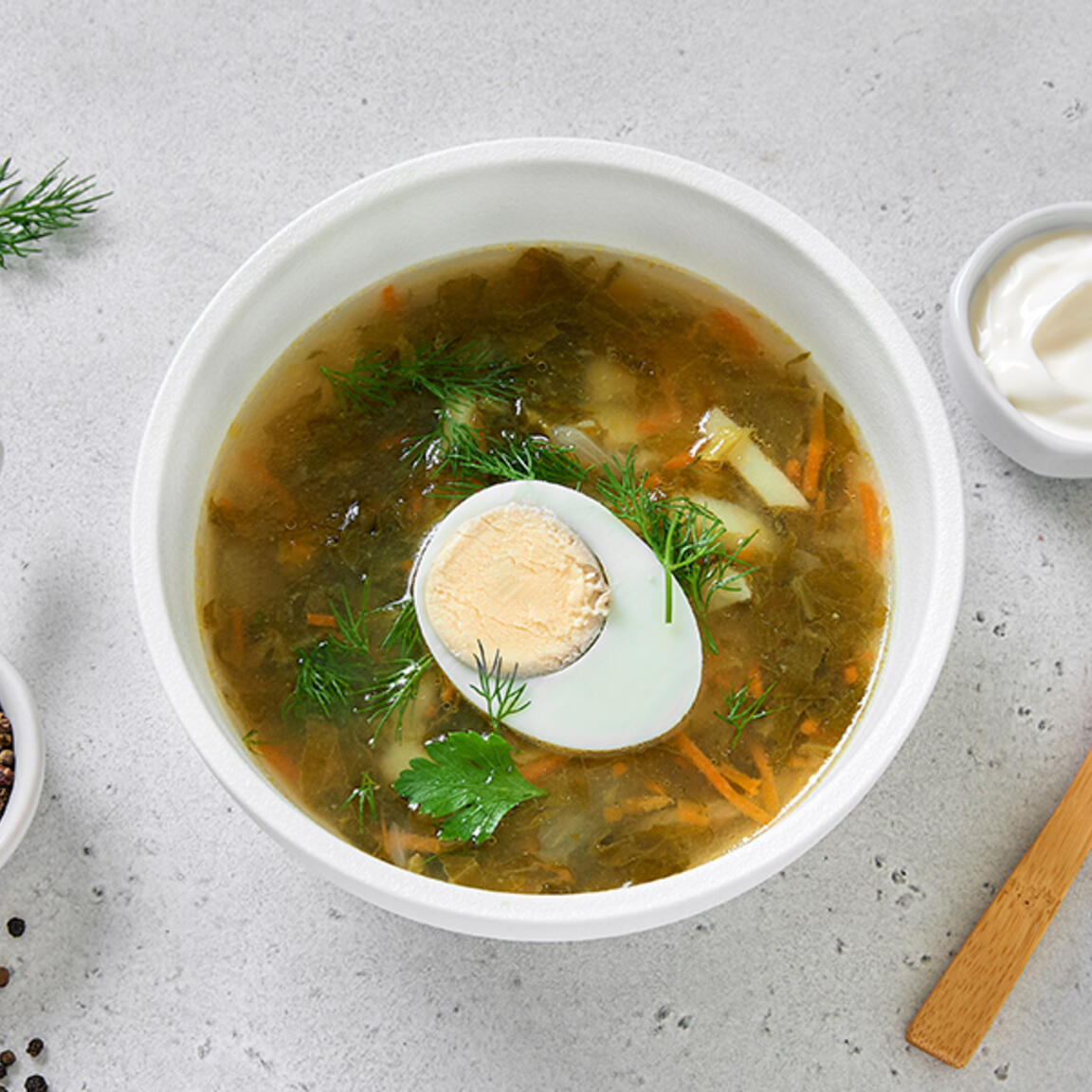 Щи щавелевые