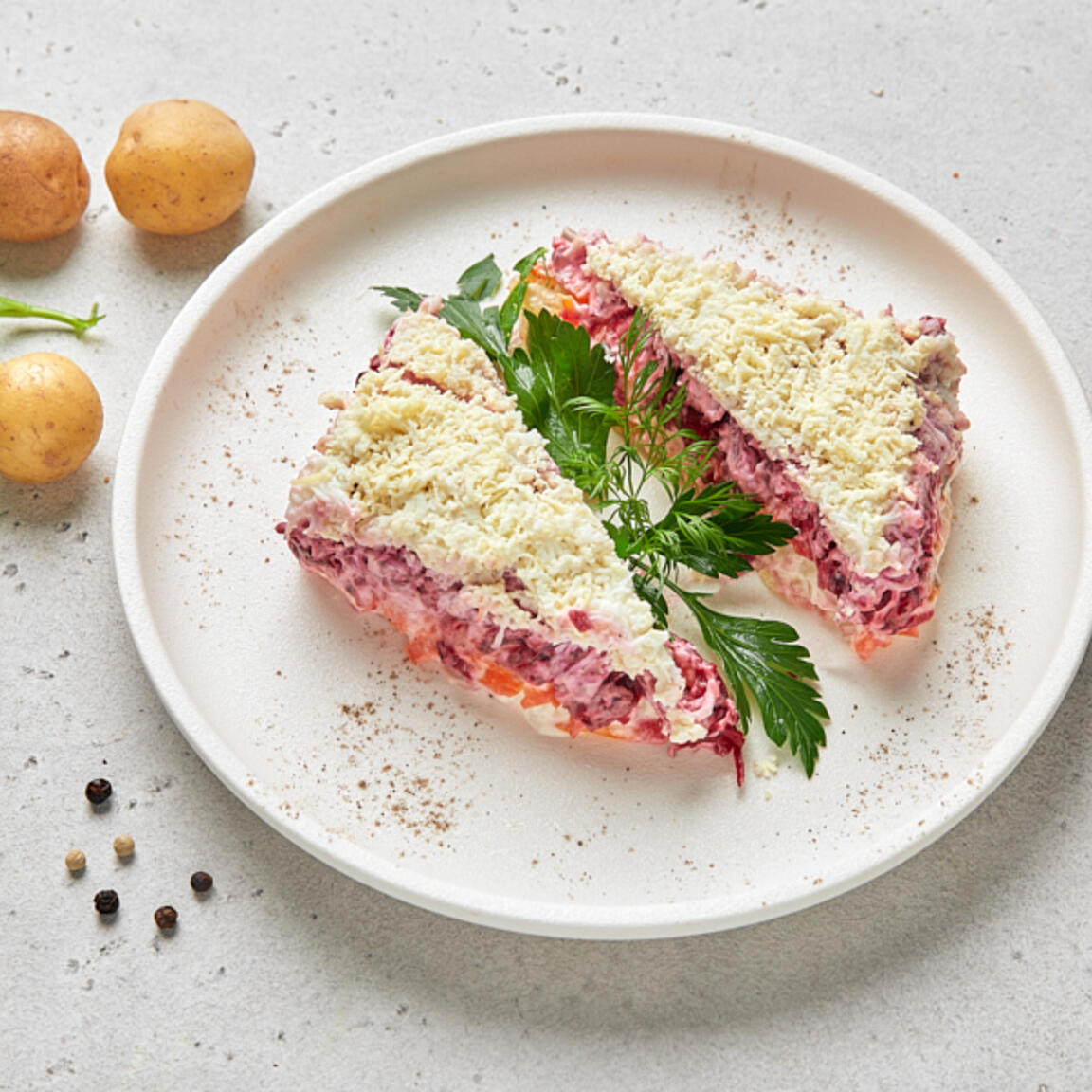 Сельдь под "шубой"